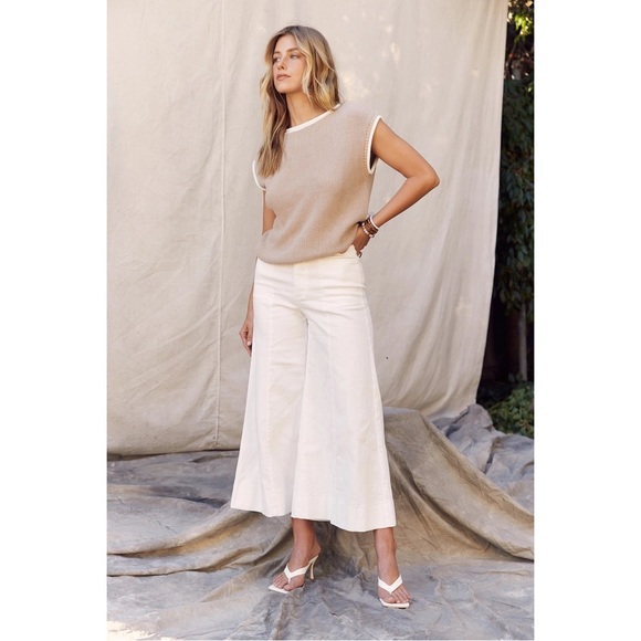 WARM THOUGHTS CONTRAST KNITTED TOP - Picture 2 of 4